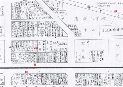 銀座歴史散歩地図 明治・大正・昭和