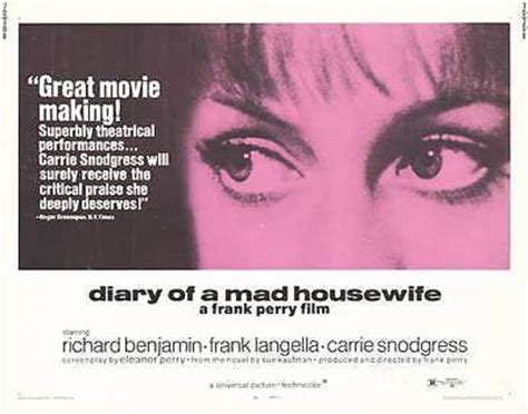 Diary Of A Mad Housewife Carrie Snodgress Comedy Drama Etsy