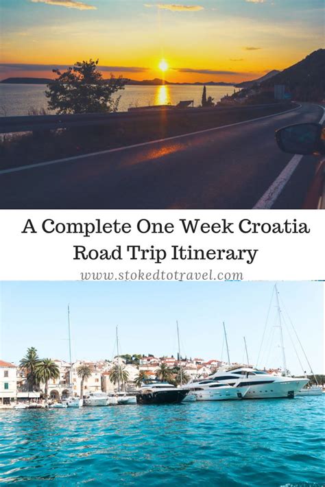 A Complete One Week Croatia Road Trip Itinerary Stoked To Travel