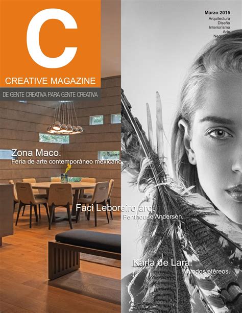 Creative Magazine Marzo 2015 By Creativemagazine Issuu