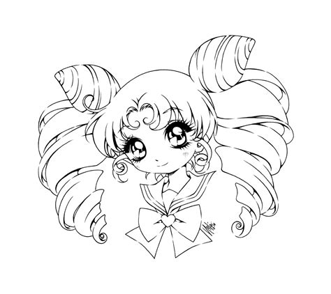 Littleladysmilingbysureya Sailor Moon Coloring Pages Cartoon