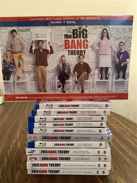 The Big Bang Theory 12 Series Collectors Set Best T Ever Ts