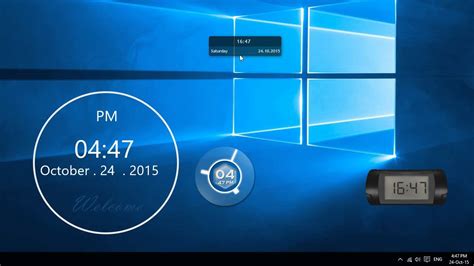 Desktop Clock For Windows 10 Fasmeter