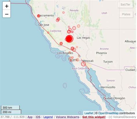 If the application does not load, try our legacy latest earthquakes application. Earthquakes in or around California today: latest quakes past 30 days - complete list and ...