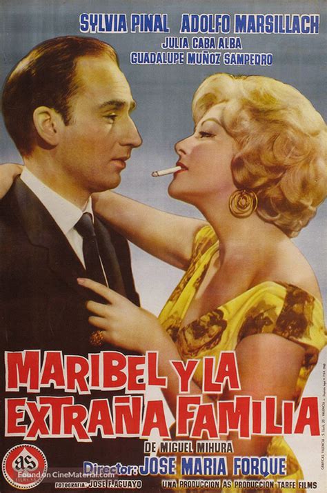Maribel Y La Extraña Familia 1960 Spanish Movie Poster