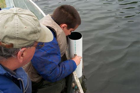 Multimedia Gallery Citizen Volunteers Have Been Trained To Measure Water Clarity With A Secchi