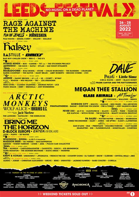 Leeds Festival Sunday Day Tickets