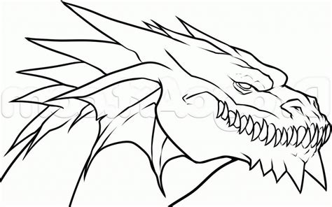 It is a very simple drawing, although it may not look like that at the first sight…but…if you follow the steps, starting from one simple winding line you will eventually end up with a perfect dragon drawing. Cool Drawing Easy at GetDrawings | Free download