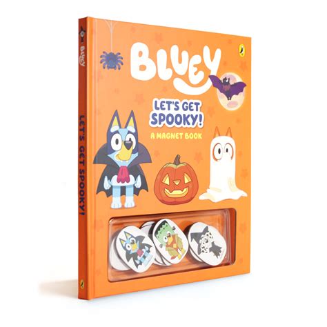Bluey Lets Get Spooky Magnet Book Bluey Official Website