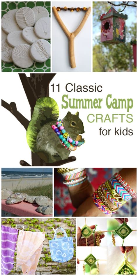11 Classic Summer Camp Crafts For Kids Tinkerlab
