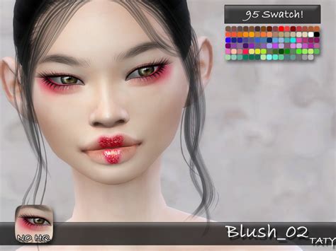 Blush 02 By Tatygagg From Tsr • Sims 4 Downloads