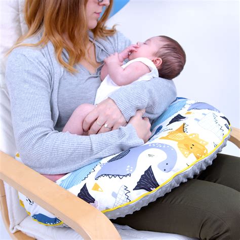 Nursing Pillow Breast Feeding Maternity Pregnancy Baby Support Deluxe