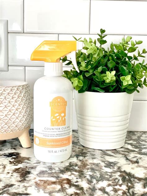 Sunkissed Citrus Counter Clean Counter Clean Scentsy Cleaning