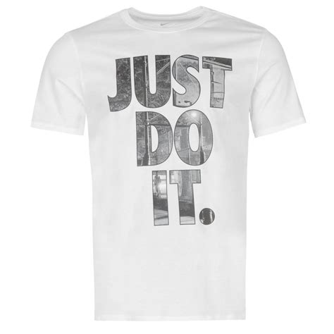 Mens Nike JDI Photo T Shirt White, T-Shirts | Nielsen Animal