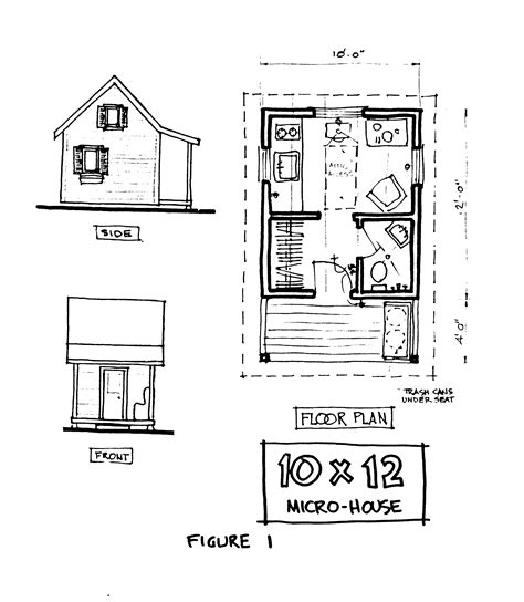 Our tiny house plans give you all of the information that you need to begin your tiny house project with confidence. 10 x 12 Micro House "NOSOTROS podemos mejorar esa ...