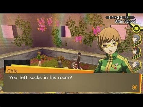After the conversation you have now unlocked naoto social link. Persona 4 Golden: Chie & Naoto TV World Dialogue (Max Social Link) - YouTube