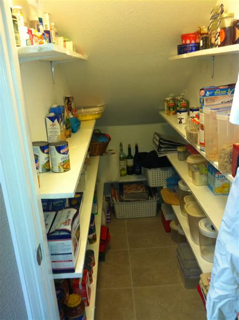 The space under the stairs is usually wasted or stuff is chucked under them, but i wanted a nicely organized pantry. Dunham Design Company: Pantry Makeover: Under the Stairs