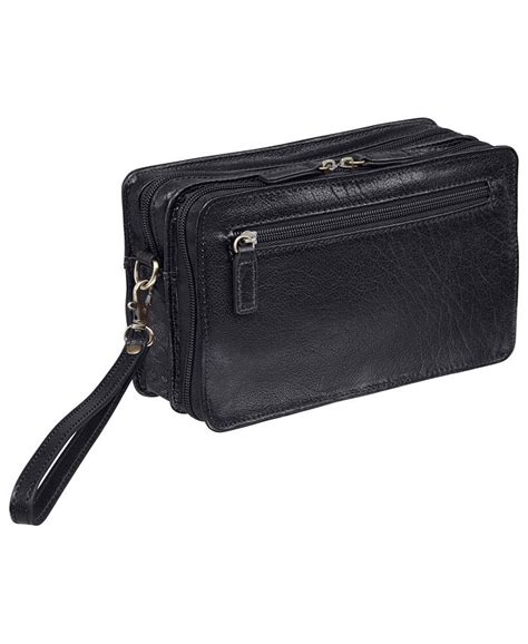 Mancini Arizona Collection Unisex Bag With Rear Zippered Organizer Macy S