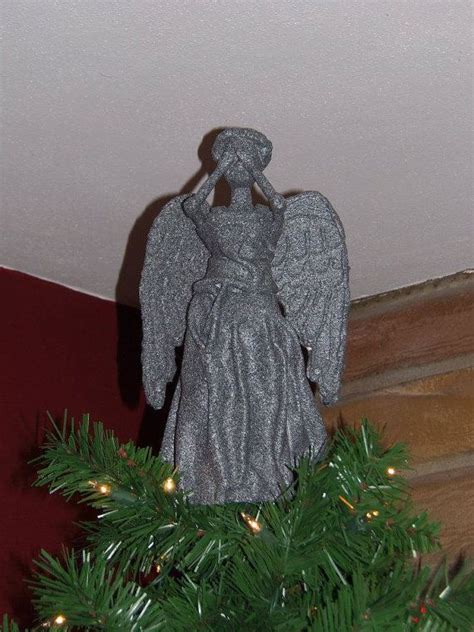 Doctor Who Inspired Weeping Angel Tree Topper Via This Etsy Store