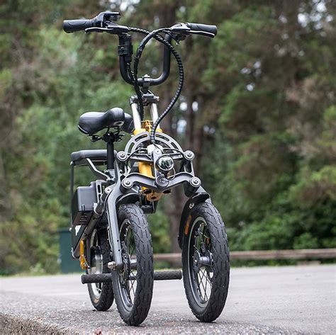 The New Folding Three Wheeled Electric Bike Mylo Will Blow Your Mind