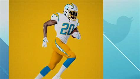 First Look At The Chargers New Uniforms Stream The Video Watch Espn