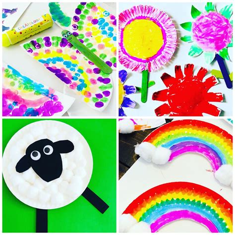 Cute And Easy Spring Paper Plate Crafts For Kids Glitter On A Dime