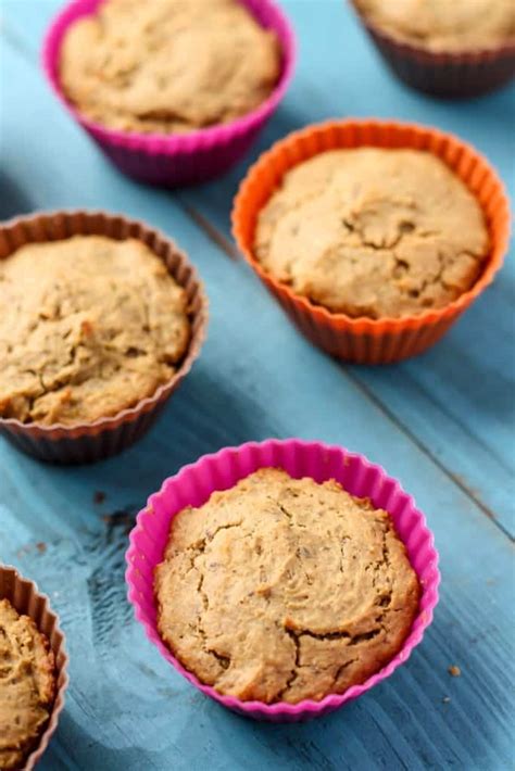 Vegan Peanut Butter Protein Muffins Gluten Free Fit Mitten Kitchen