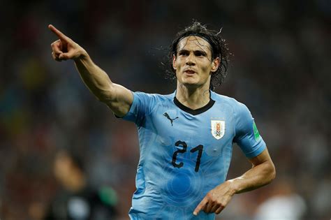 Edinson Cavani Uses His Head And Foot As Uruguay Ousts Portugal The