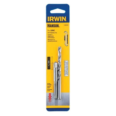 Irwin Hanson 2 Pack Sae Tap And Drill Set In The Tap And Drill Sets