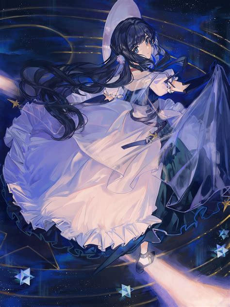 Hintergrundbilder Anime M Dchen Astesia Arknights Lange Haare Blaue Haare Solo Kunstwerk