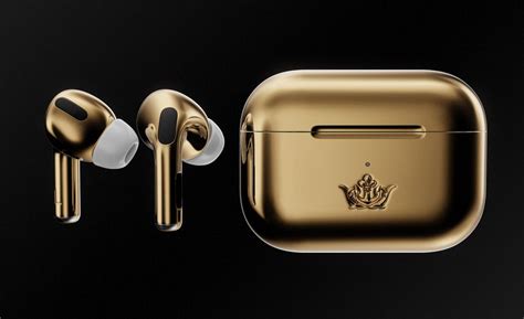 The new headphones with active noise cancellation will be among the costliest headphones you can buy at the moment. AirPods Pro covered in 18-karat gold will *only* cost you ...