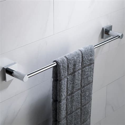 Kraus Ventus 18 Inch Bathroom Towel Bar Chrome Finish