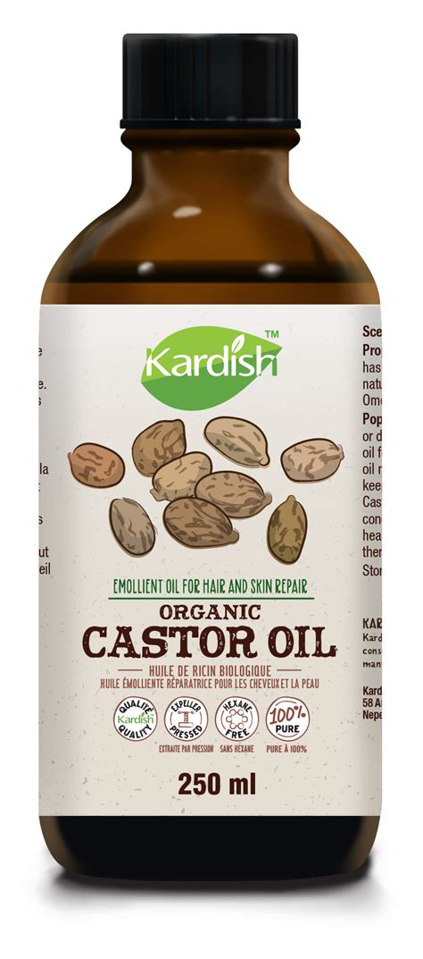Kardish Organic Castor Oil 250ml
