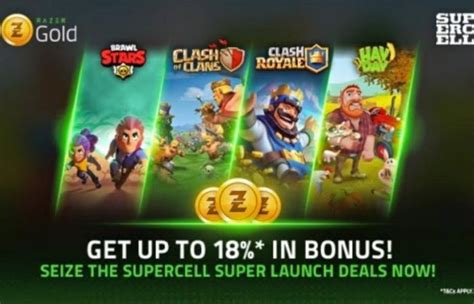 Razer Gold Expands Its Catalog With Supercell Games