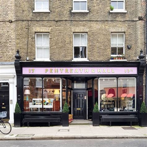 The 20 Prettiest London Shop Fronts Shop Fronts Vintage Coffee Shops