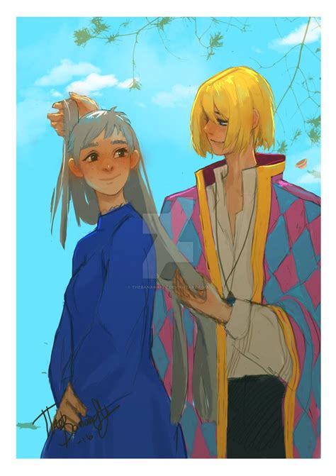 Howl And Sophie Speedpaint By Thebananafly On Deviantart