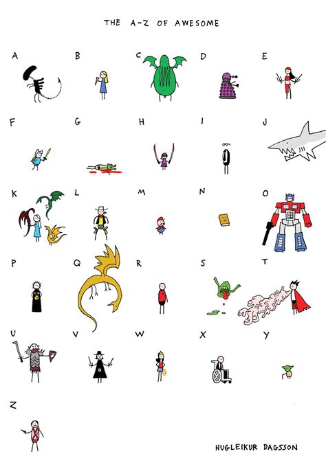 Geek Alphabet Which You Can Buy For Money Here Abc Poster Alphabet