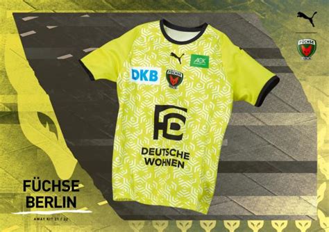 in grün und gelb füchse berlin präsentieren neue trikots für die saison 2021 2022