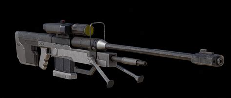 Tacohombre Halo 3 Srs99d S2 Sniper Rifle Hd Remake