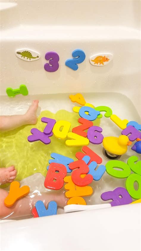 Munchkin Alphabet And Number Bath Set Bath Sets Bath Toys Bath