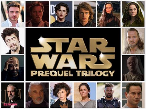 Star Wars Prequel Trilogy 2015 2019 Cast Fancast