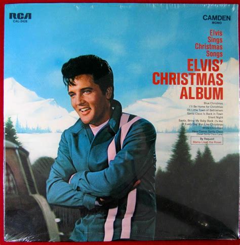 Elvis Christmas Album Cal 2428 Beautiful Camden Sealed