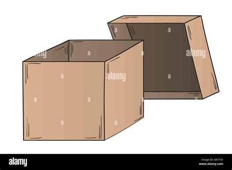 Open Paper Box Stock Vector Image And Art Alamy