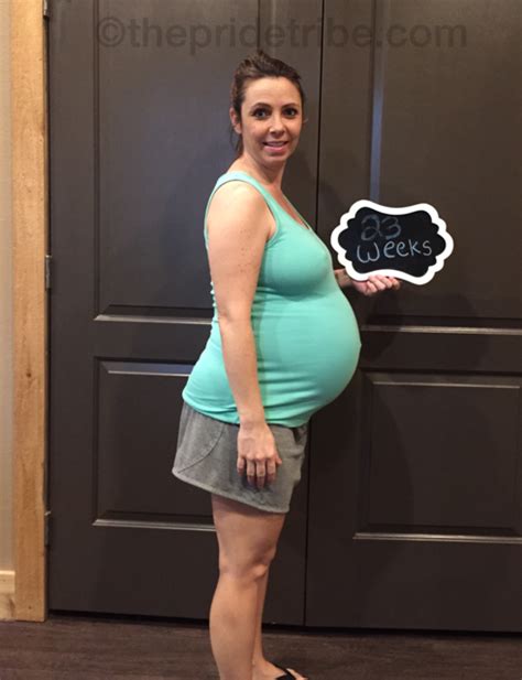 25 Weeks Pregnant Quadruplets Belly Pregnantbelly