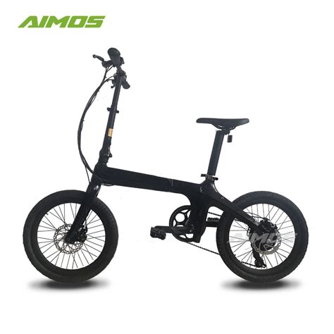 China 20inch Folding Carbon Fiber Electric Bike With 36v 7ah Battery