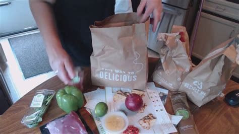 Hello Fresh Meals The Unboxing Youtube