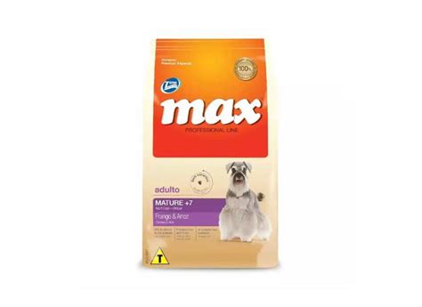 Max Cães Professional Line Mature Frango E Arroz 2kg Com O Melhor Preço