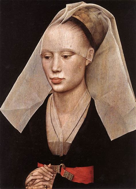 Portrait Of A Lady 1460 Rogier Van Der Weyden