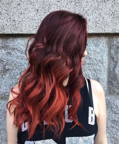 Hair Ombre Red The Most Gorgeous Red Ombre Hair Ideas For Fiery
