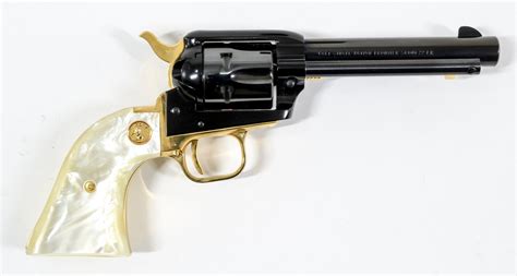 Colt Frontier Scout Morgan 22lr Saa Revolver Ct Firearms Auction